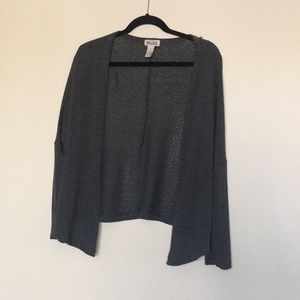 Grey cardigan